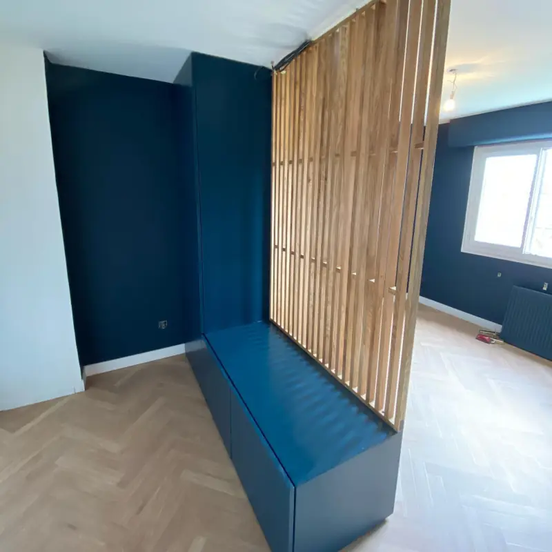 C’était pose d’un beau dressing sur mesure avec… — Garde-corps Alliage Mobilier