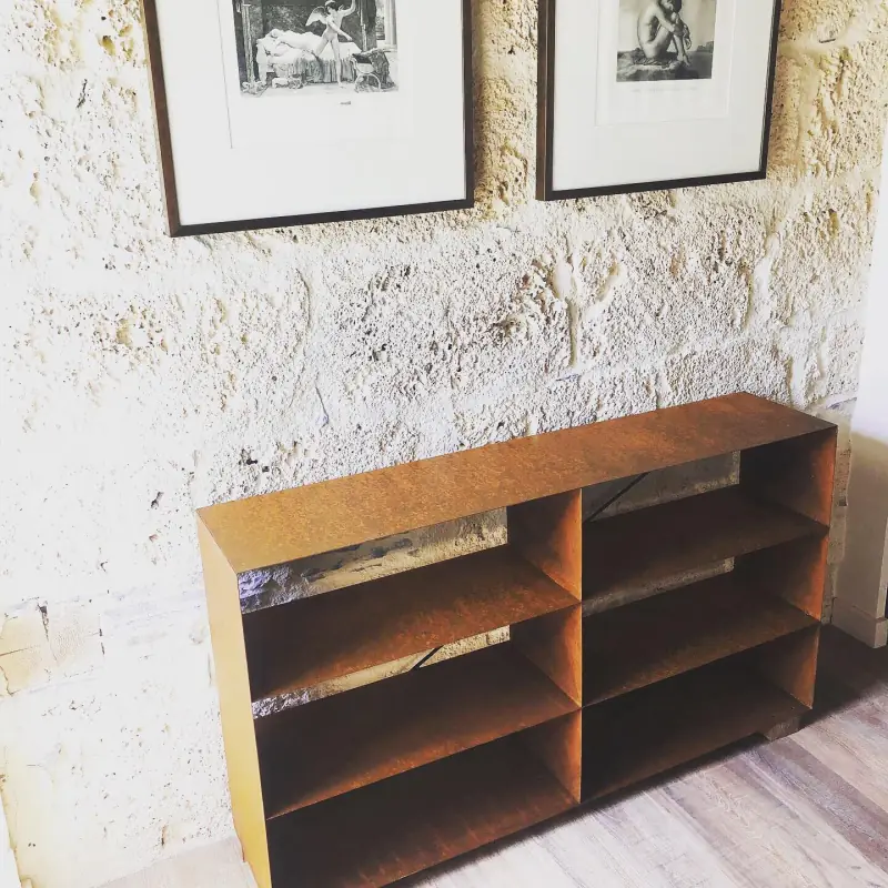 Nous avons fabriqué cette bibliothèque datant de — Mobilier Alliage Mobilier