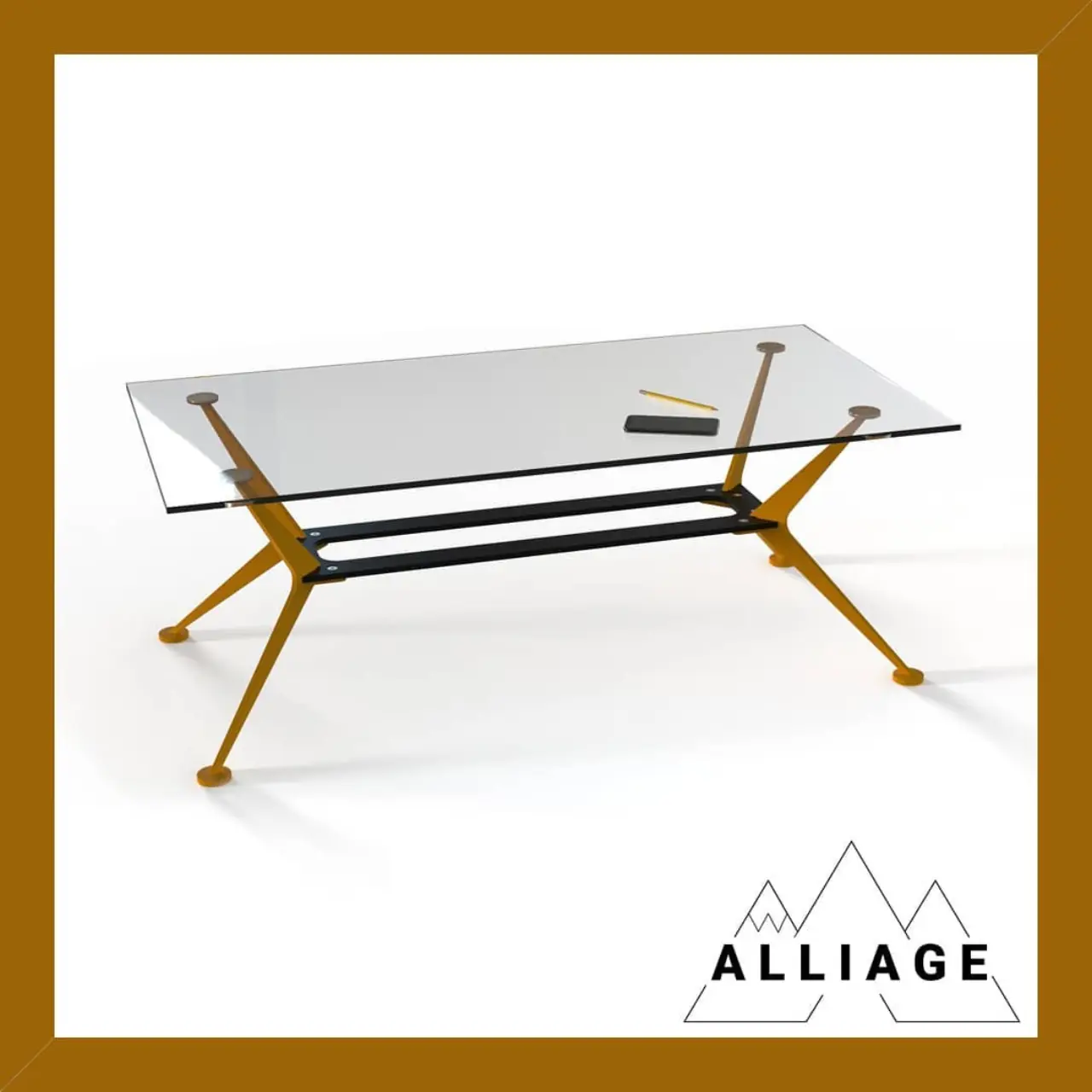 Table basse sur mesure — Alliage Mobilier (1)