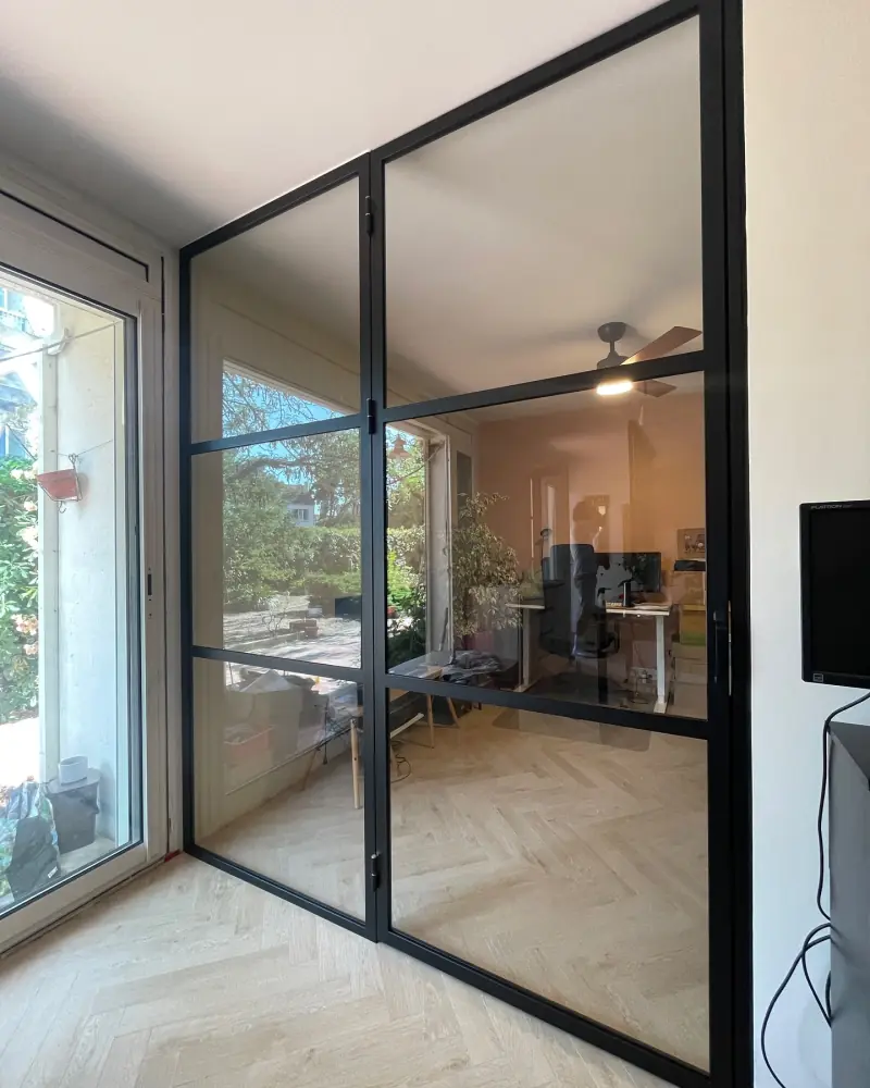 Verrière sur mesure — Verrière Alliage Mobilier